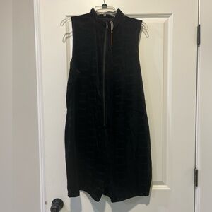 SKIMS Black Terry Cloth Romper Women’s Size 3XL